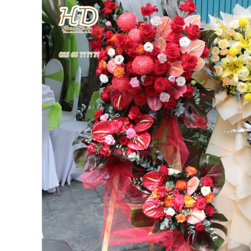 Kệ Hoa Khai Trương - D008