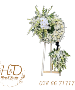 Vòng Hoa Kính Viếng - E003